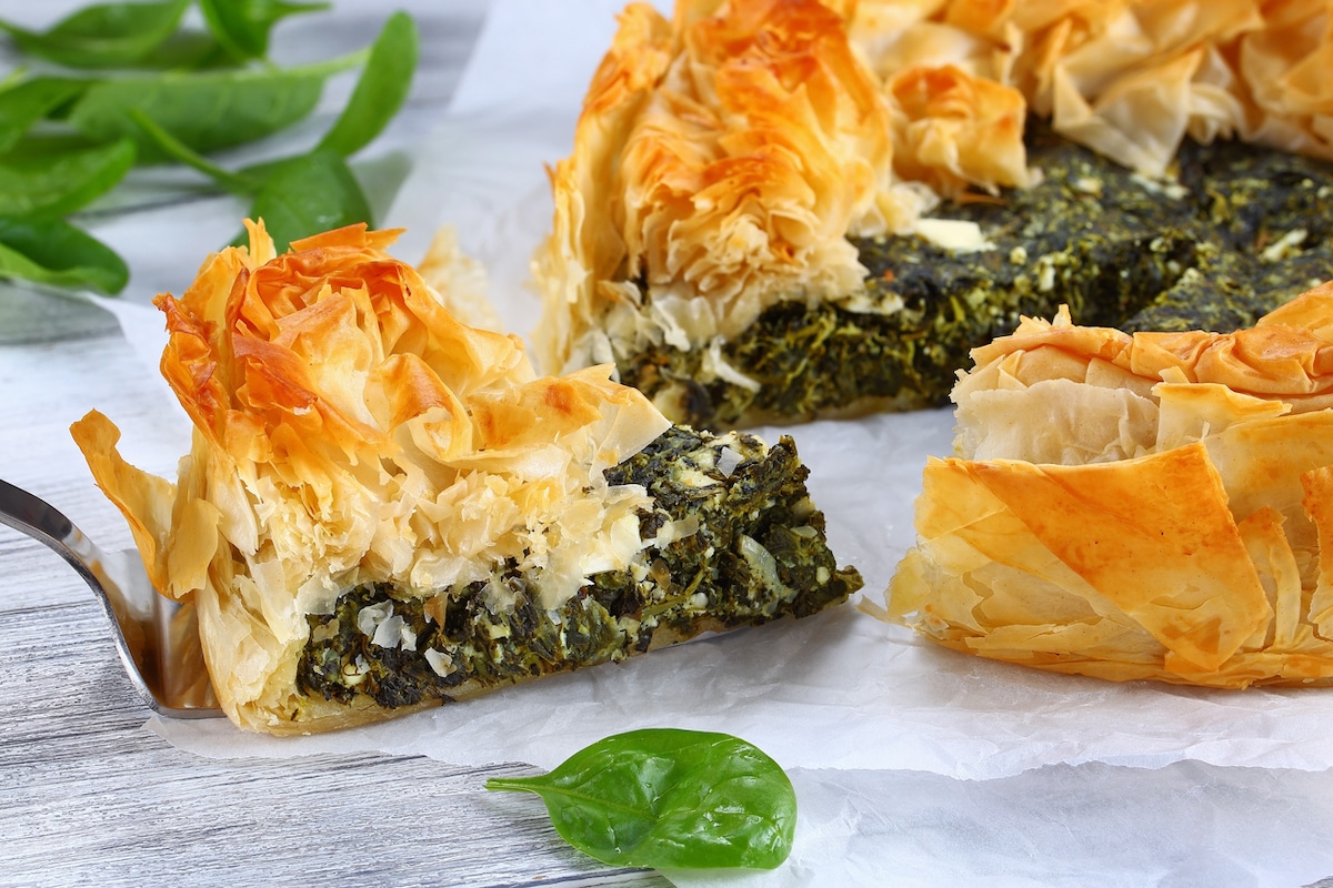 spanokopita in Athens