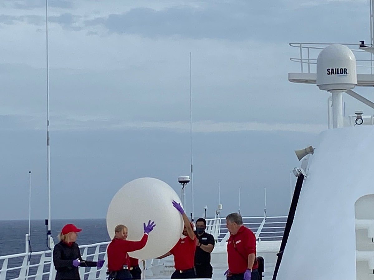 The weather balloon.