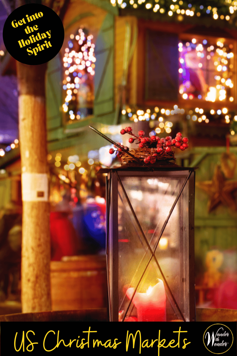 German-inspired Christmas markets are popping up across the US. Check out a few of our favorites and step into the holiday spirit.