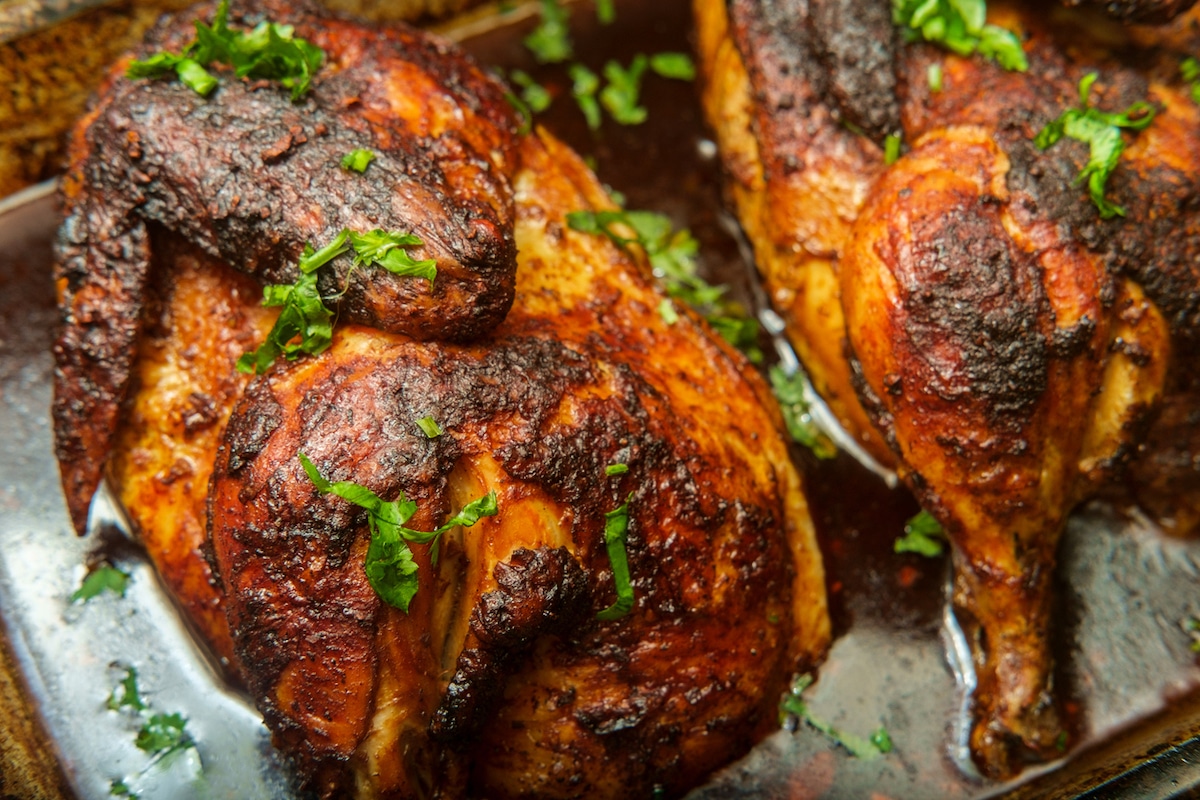 Peruvian Pollo a la Brasa.