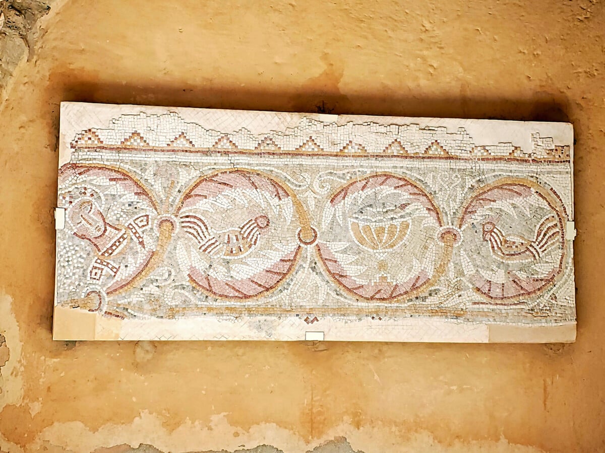 Mosaics decorated the walls and floors of ancient churches in Madaba near Amman.