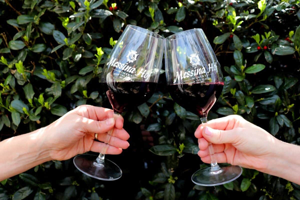 Destination Bryan Messina Hof Glass Toast