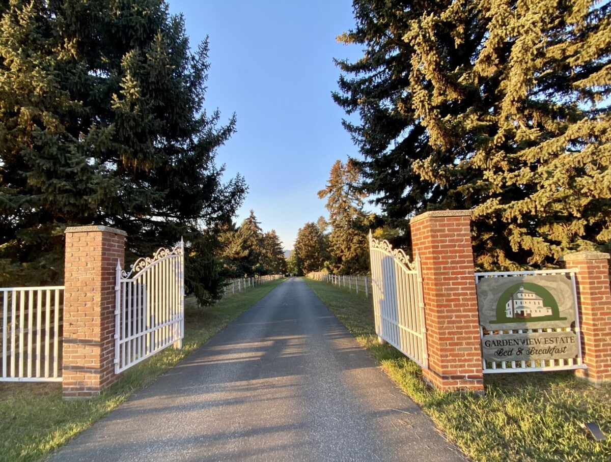 Gardenview Estate B&B, a Washington boutique inn.