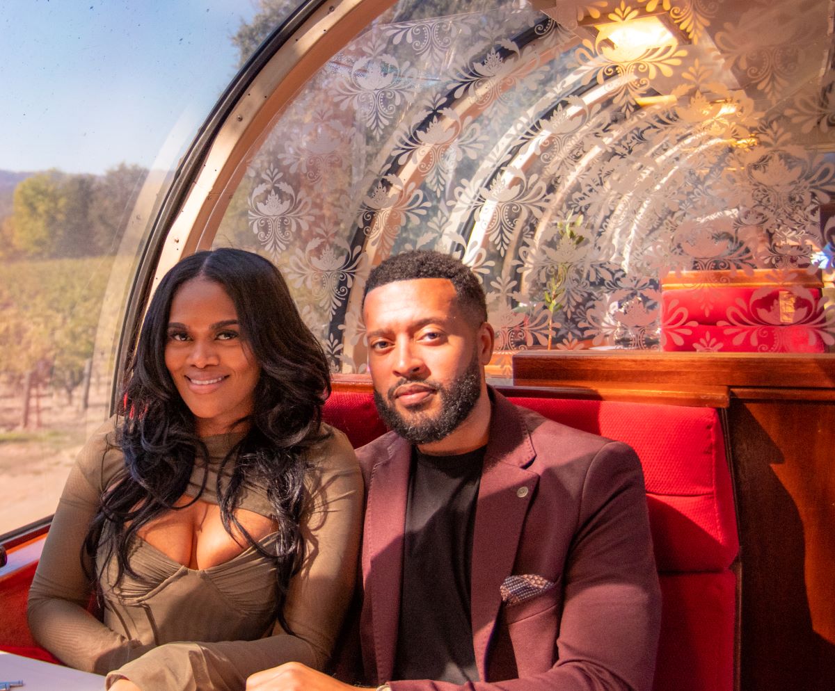 An Afternoon on the Napa Valley Wine Train 13 Stanley and Shanell were passengers on our train.