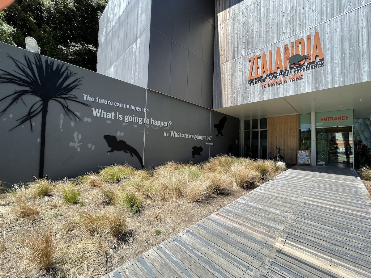 Zealandia visitor center.