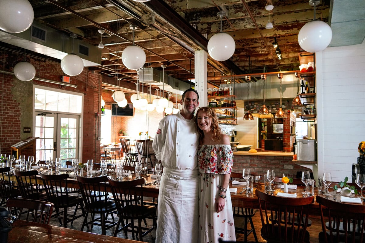 Husband and Wife Team Brian and Amanda Light at Ronin.