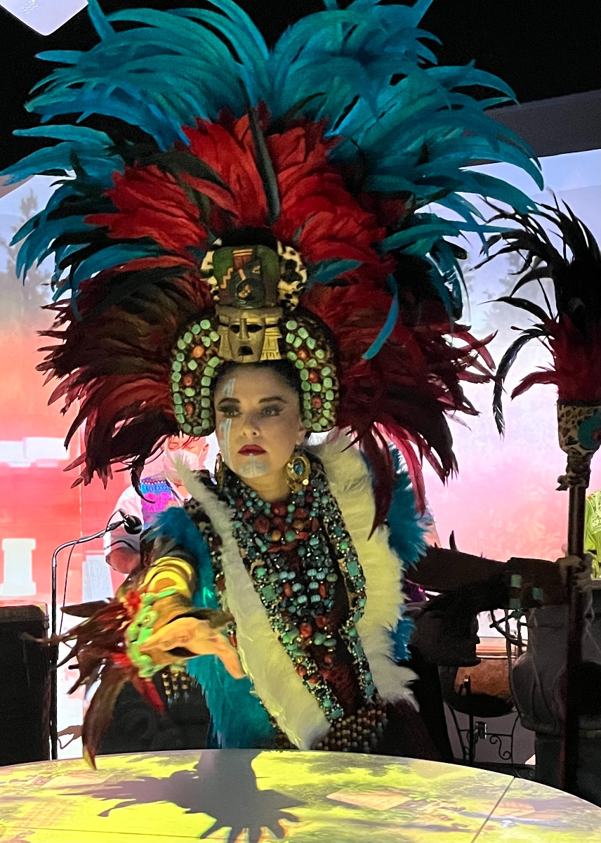 Dancer at Grand Fiesta Americana Coral Beach Cancun.