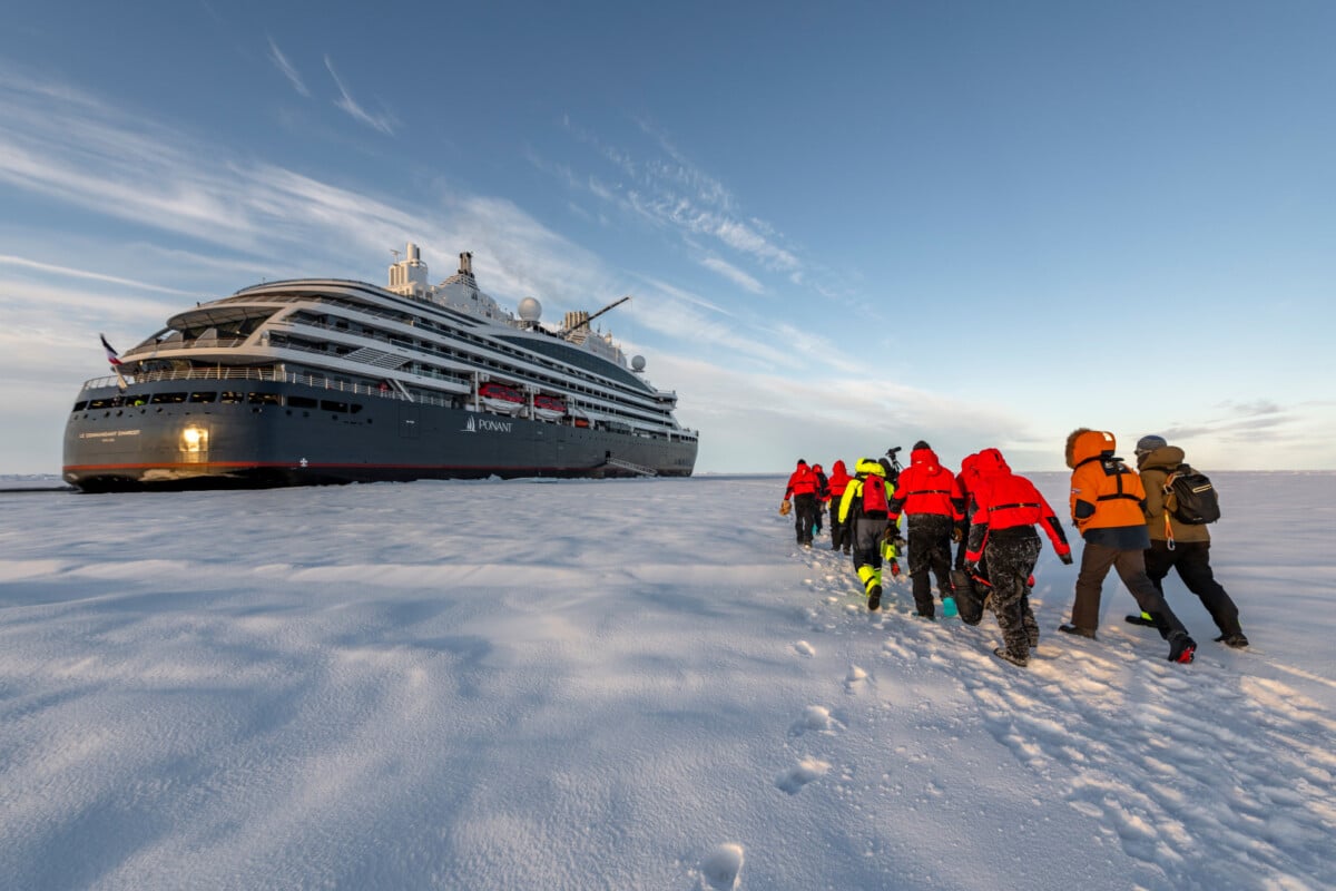 The Commandant Charcot: Arctic and Antarctic Cruises 3 arctic and antarctic cruises on the Commandant Charcot
