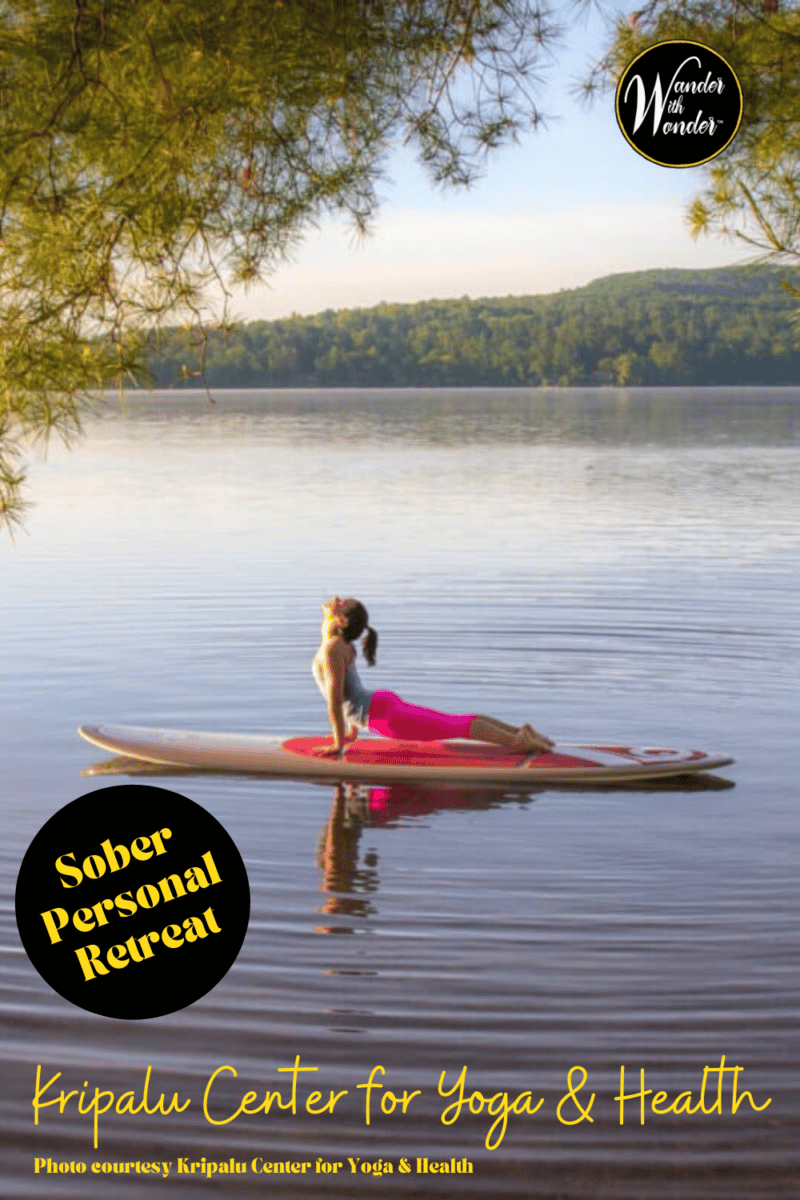 At Kripalu Center for Yoga & Health in the Berkshires, you can participate in a self-discovery workshop or take a private retreat on this alcohol-free campus. 