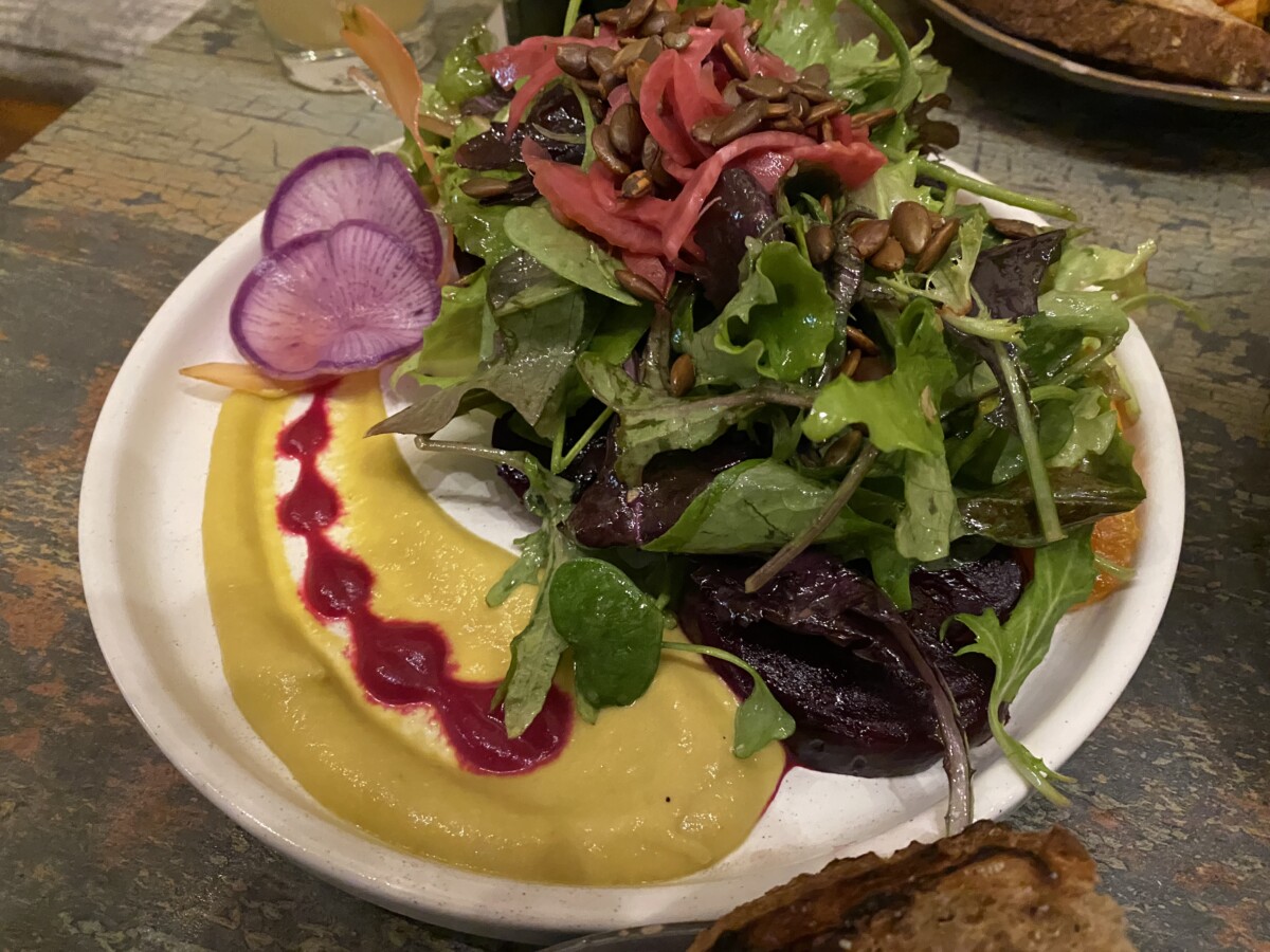 Wellness Retreat at SCP Redmond Hotel in Oregon 8 Beet salad.