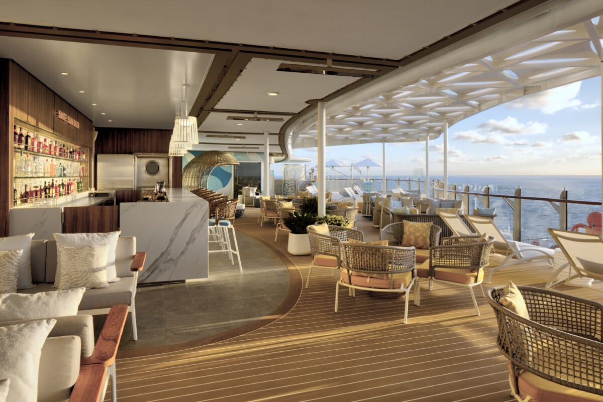 A private sun deck.