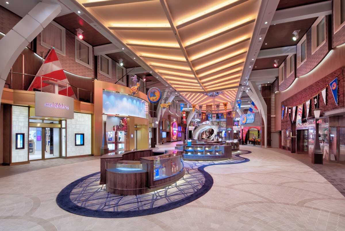 The Royal Promenade is on Deck 5.