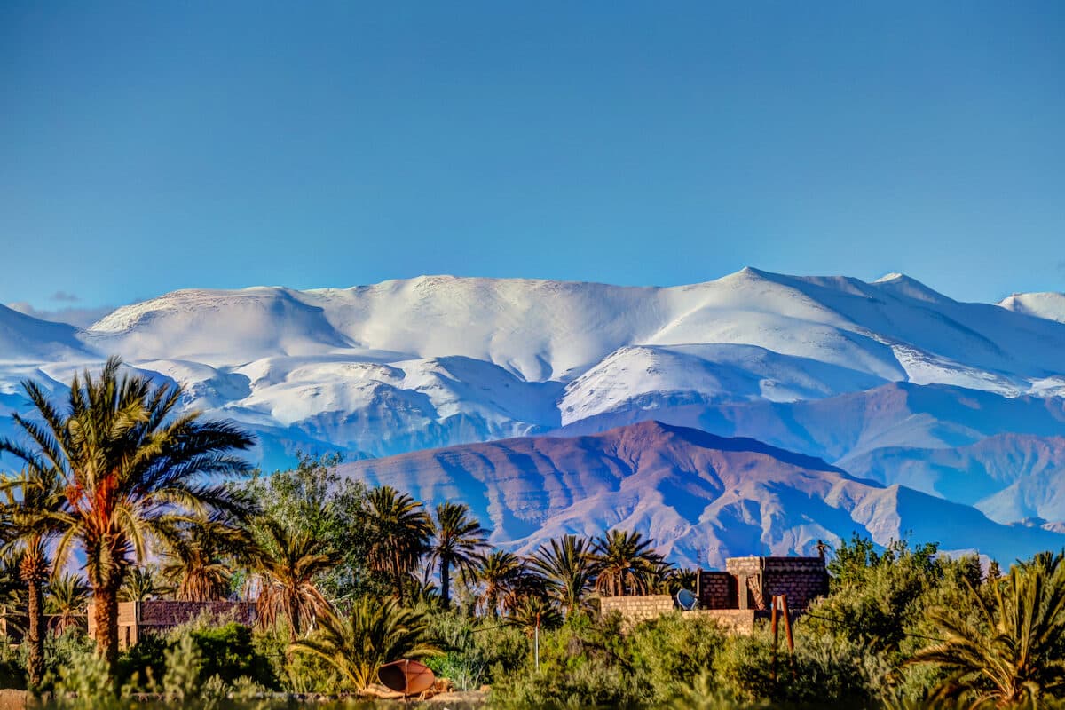Atlas Mountains in Morocco