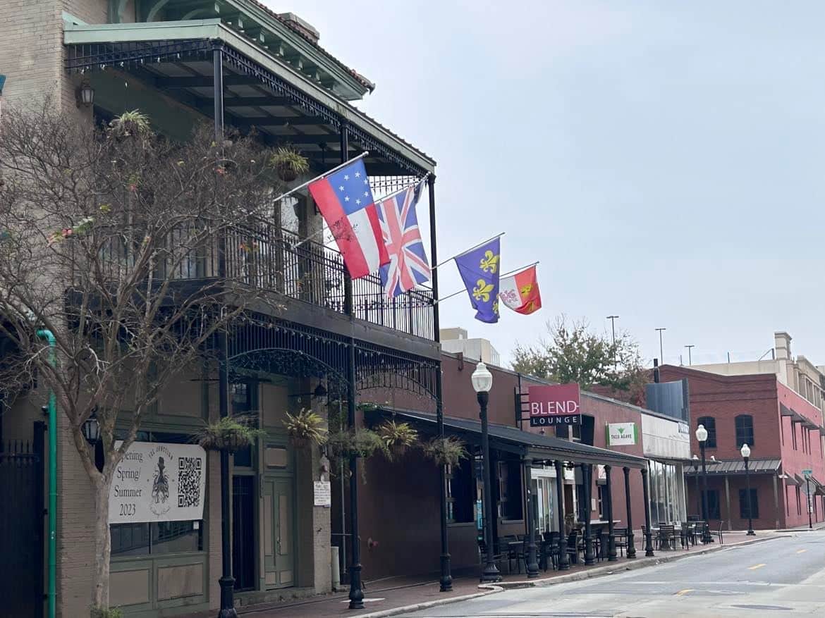 Downtown Pensacola, Florida.