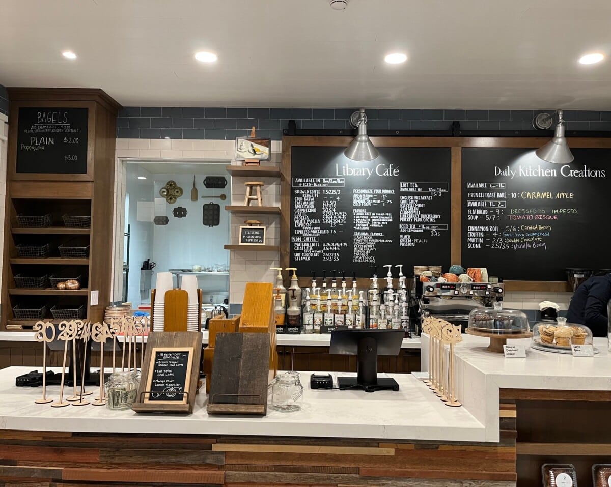 Library Cafe is a great place for casual dining and happy hour.