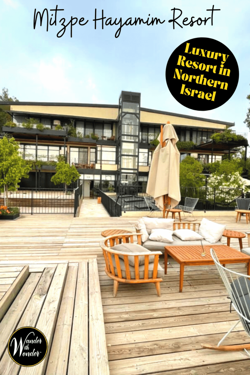 While exploring Northern Israel, stay at the luxury Mitzpe Hayamim resort. It offers a perfect chance for you to relax between adventures.