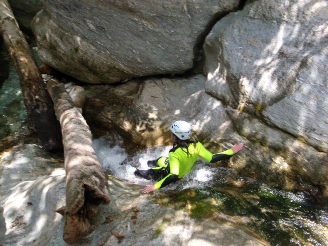 Canyoning in Lucca, Italy