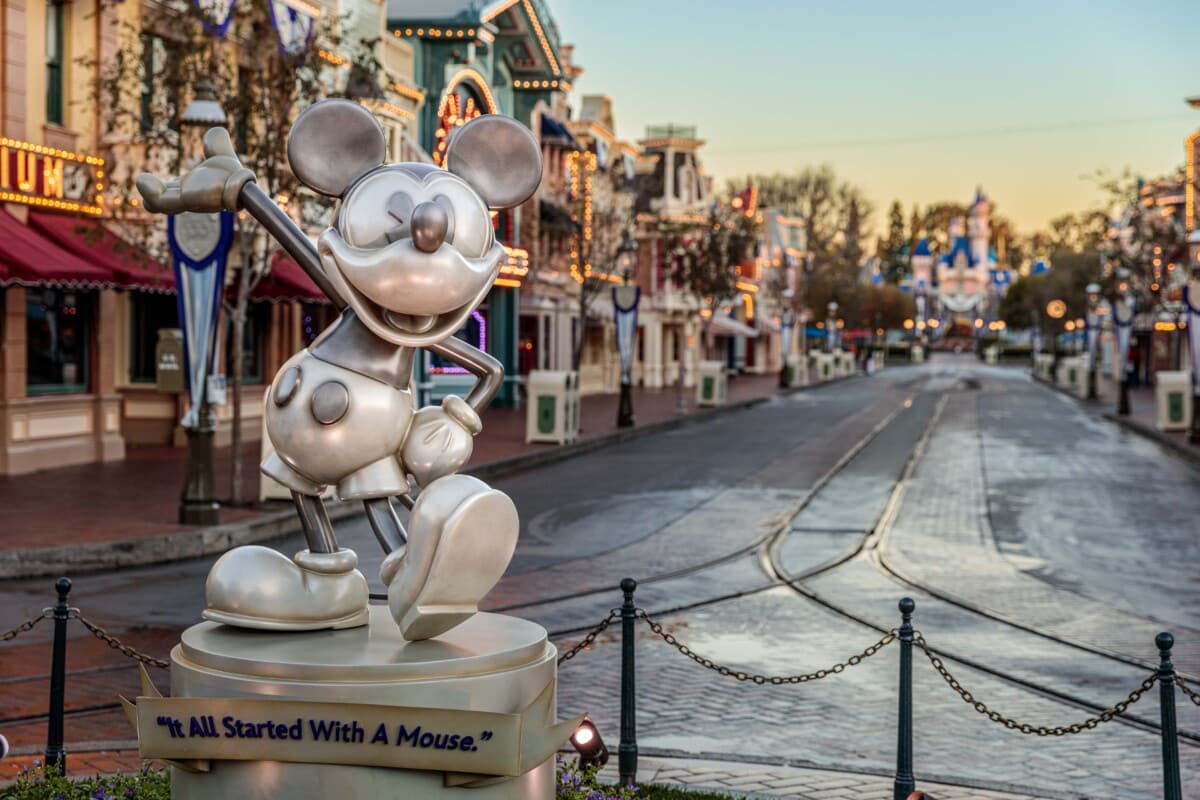 Disneyland Resort in California.