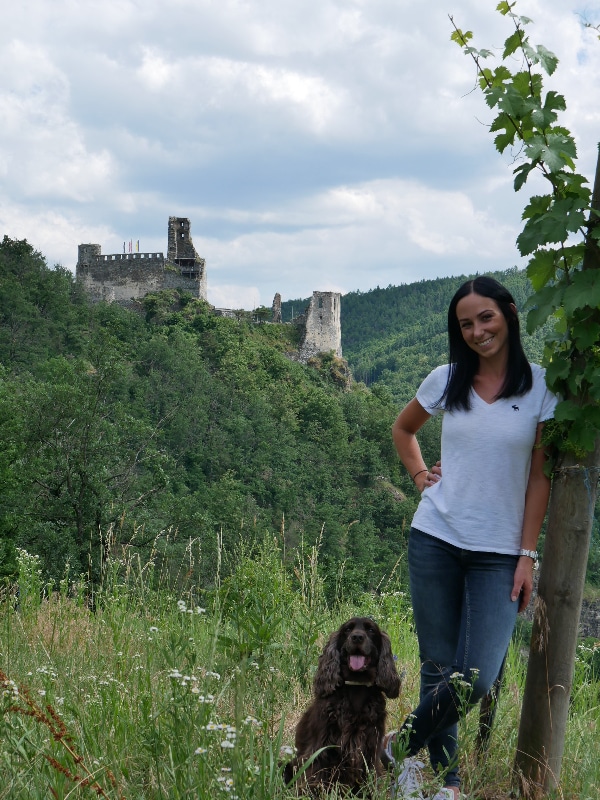 Andrea Schenter, on of Austria's female winemakers.