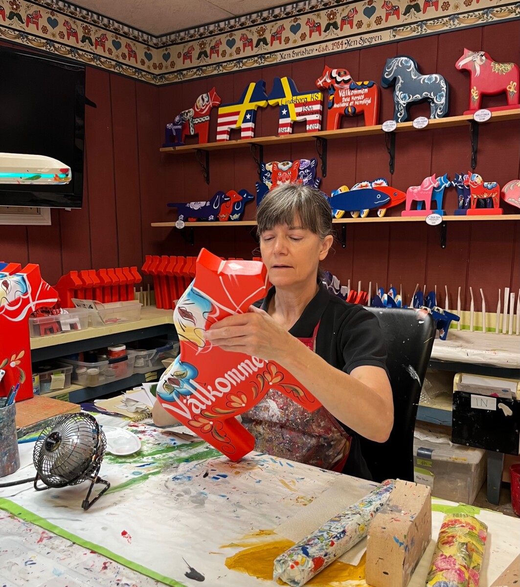 Visiting Hemslöjd Gift Shop is a fun thing to do in Lindsborg, Kansas.
