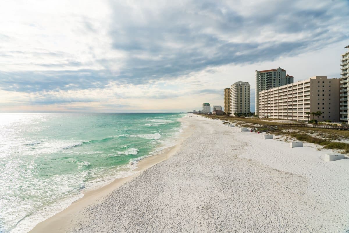 Navarre Beach From Pier. Courtesy Santa Rosa County Tourist Development