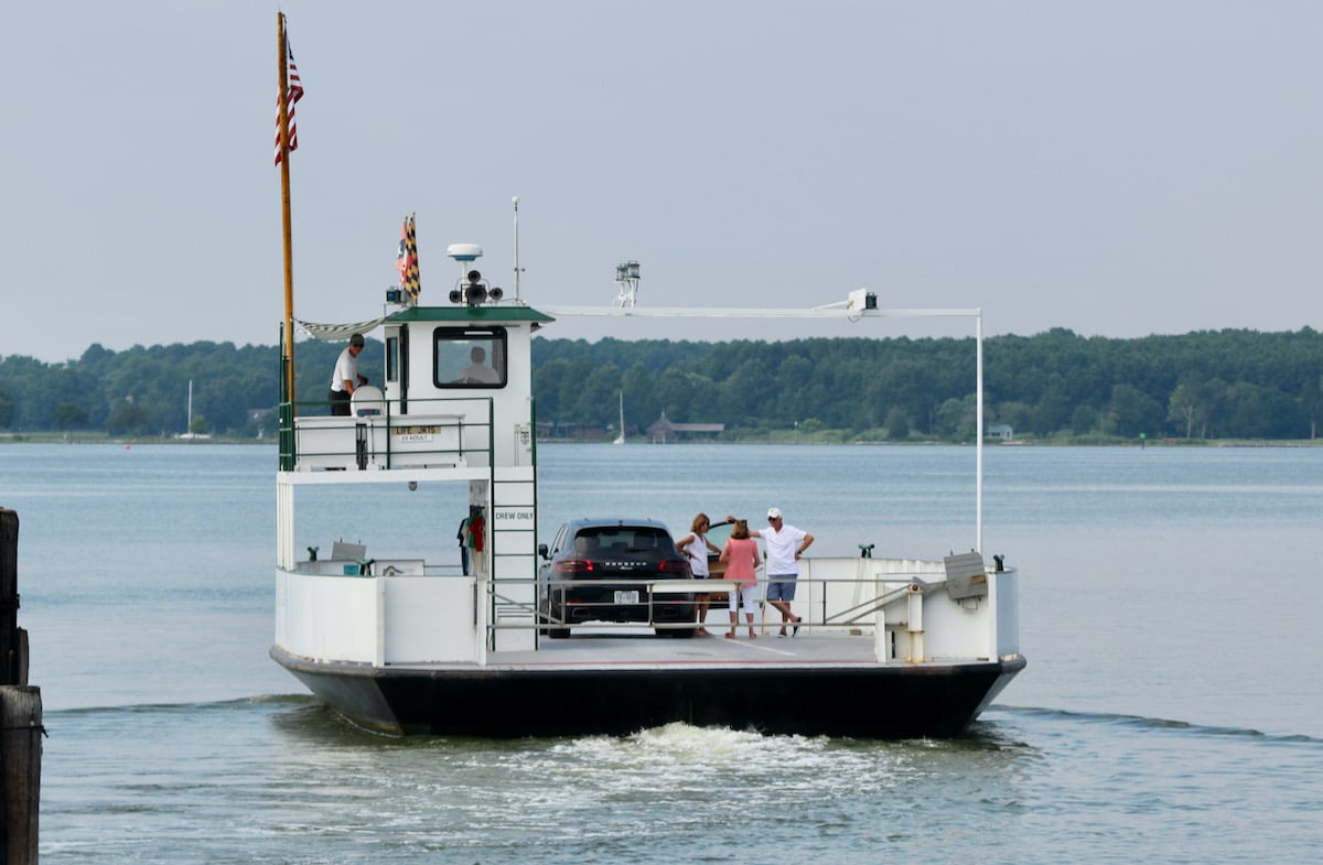 The historic Oxford/Bellvue Ferry.