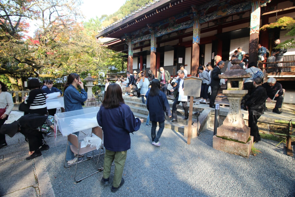 Eikondo Temple in Kyoto is a very popular tourist spot. We hired a taxi driver for a two hour tour hoping to see something new and different.