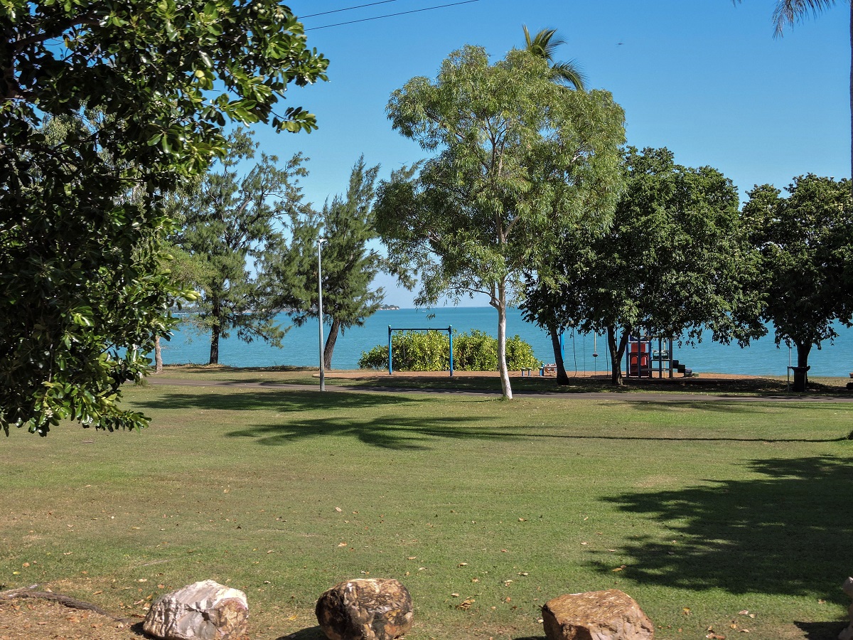 Children's park near Mindil Beach in Darwin, Australia. 