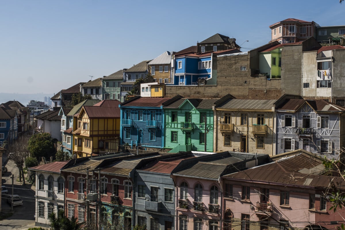 The coastal city of Valparaíso a great side trip in the Ultimate Guide to 2 Days in Santiago.