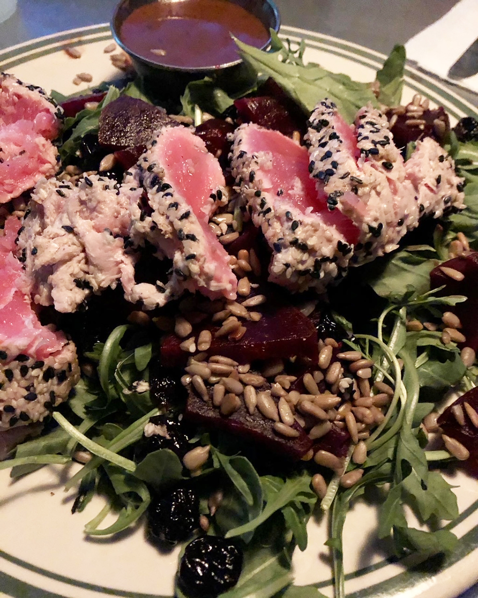 Escape to Anna Maria Island 16 Freckled Fin Ahi Tuna Salad.