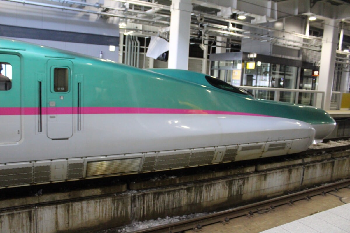 Our sleek and ultramodern ride to Hakodate was one of the most memorable parts of the trip.