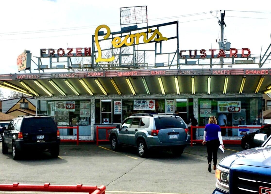 A trip to Leon's Frozen Custard feels like a step back in time. Photo by Lisa Waterman Gray.