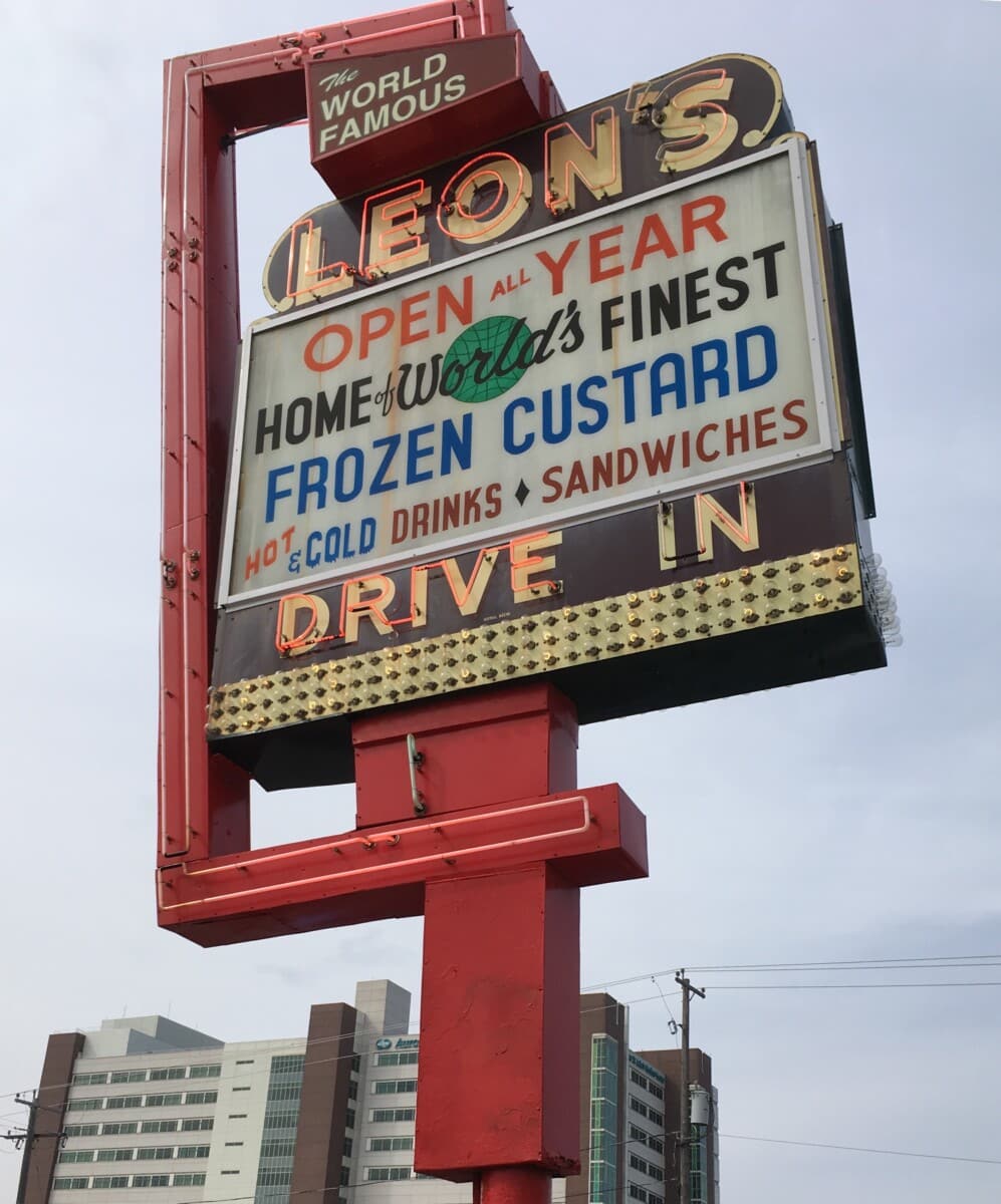 Leons's is another great Milwaukee custard joint.