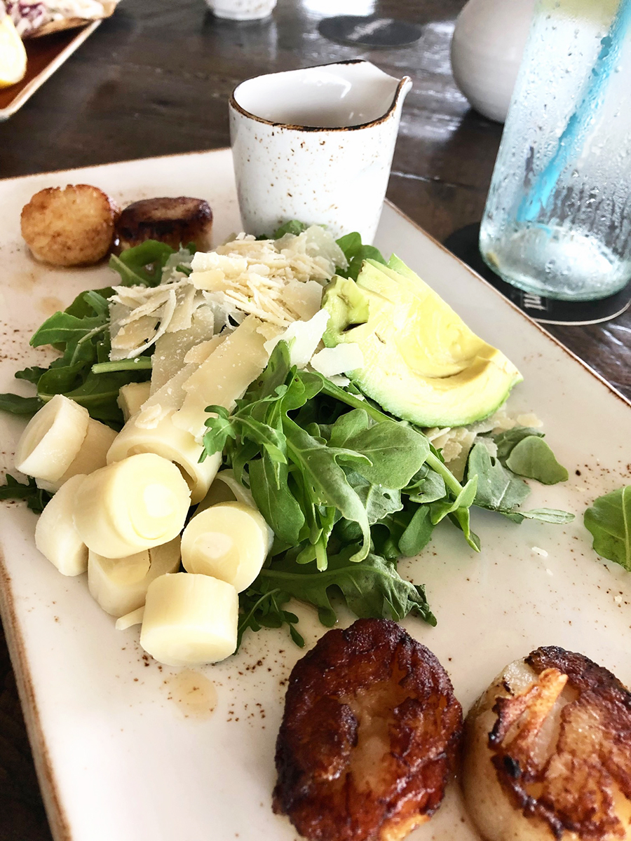 Escape to Anna Maria Island 10 Waterfront Restaurant Salad.