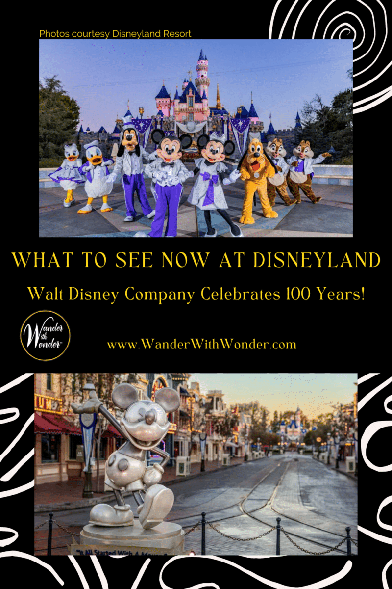 There is so much happening at Disneyland as the Walt Disney Company celebrates 100 years! Here are what you need to see now at Disneyland.