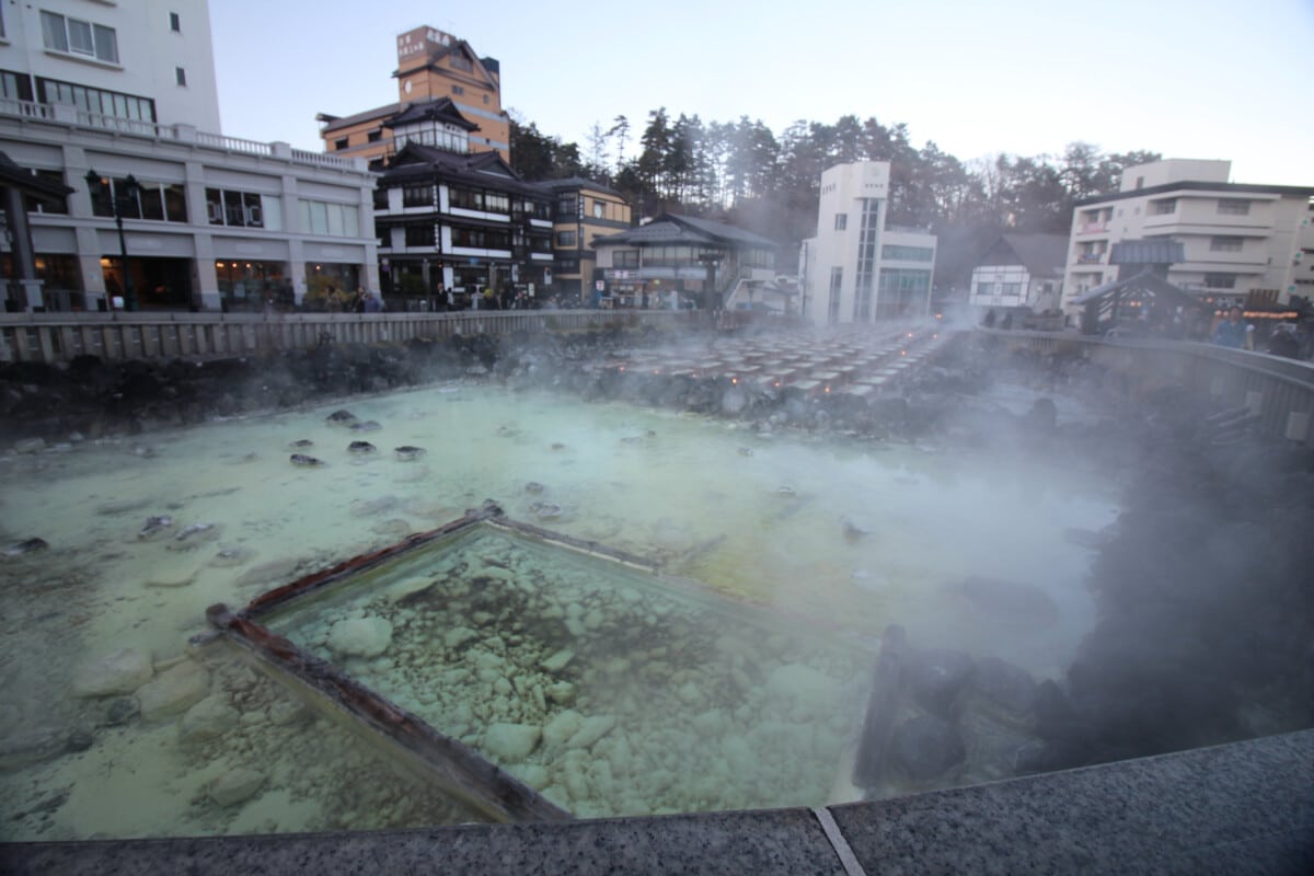 Kusatsu is one of the three legendary onsen per Hayashi Razan, a Japanese philosopher and poet. I've been to all three and Kusatsu might be my favorite.