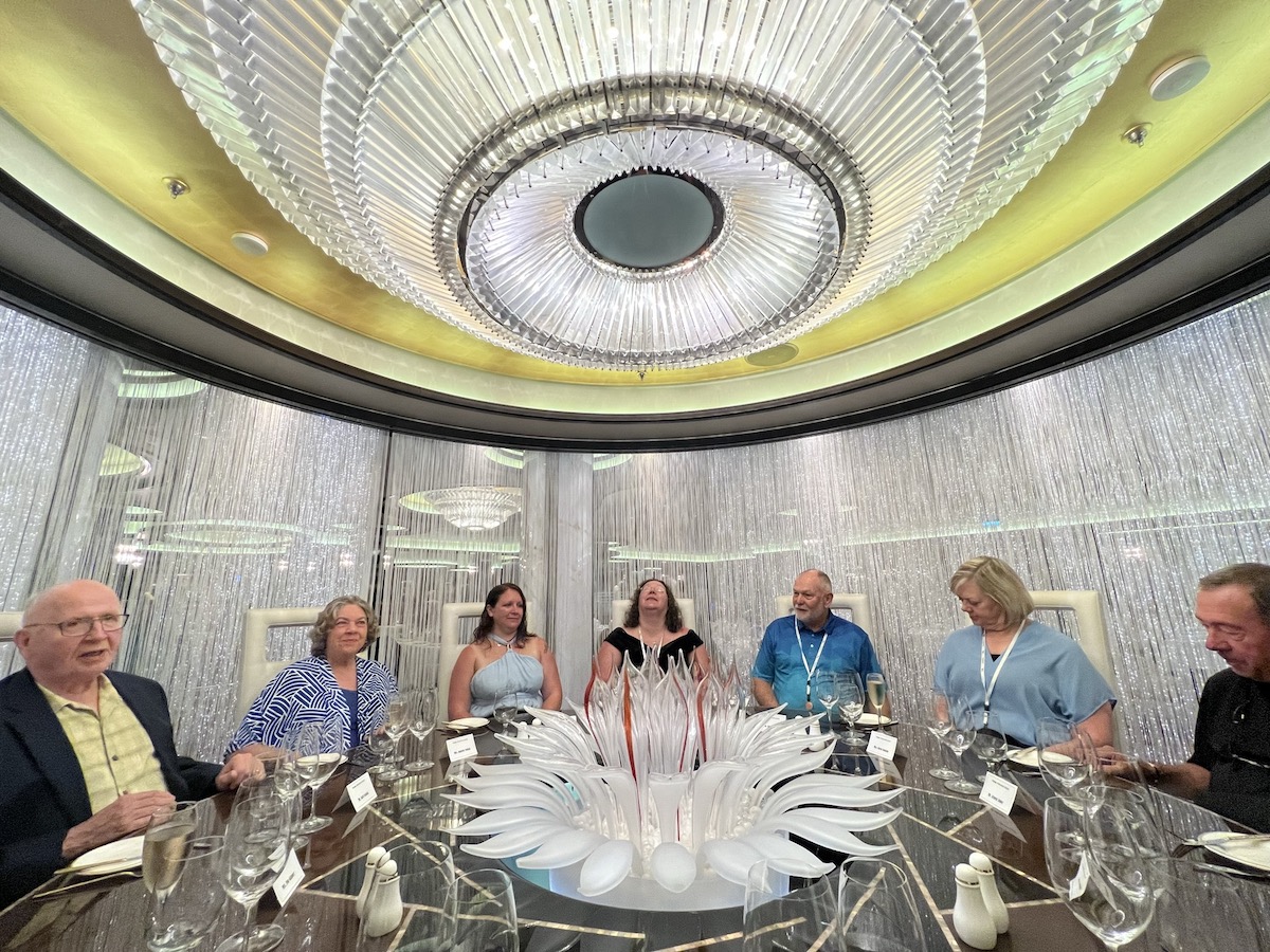 Regal Princess Chefs Table Lumiere. 