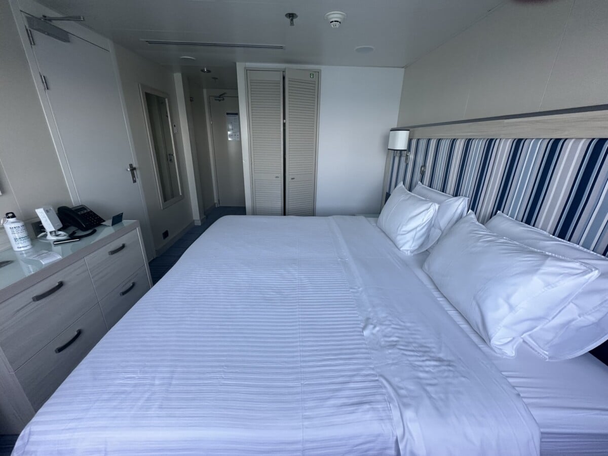 My giant bed on the Santa Cruz II.