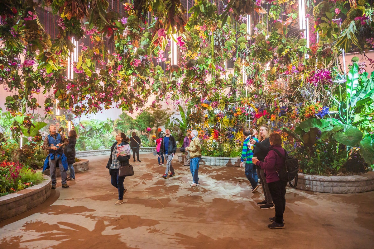 The Entrance Garden at the Philadelphia Flower Show.