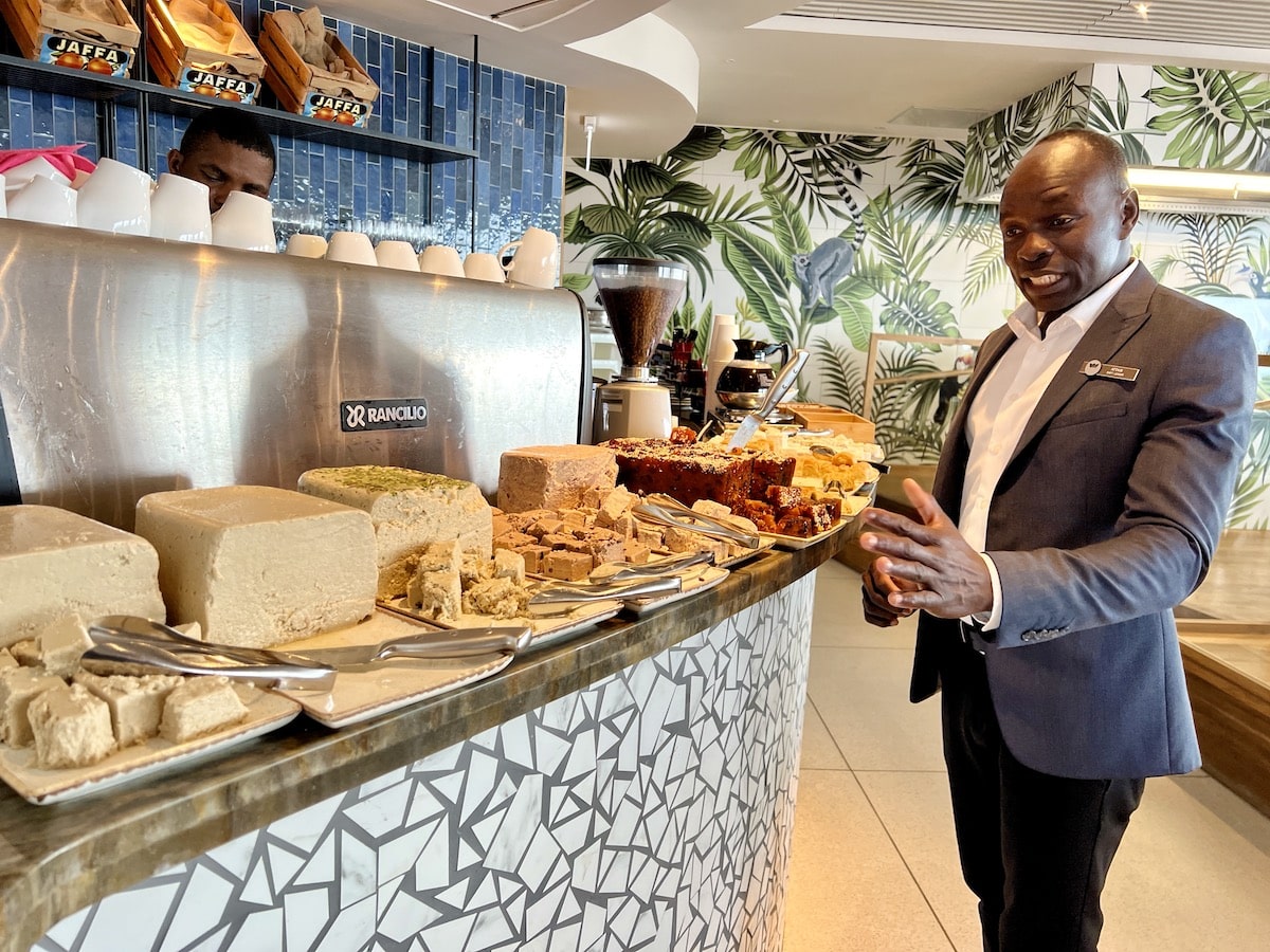Mediterranean Sweets Bar at Carlton on the Beach.