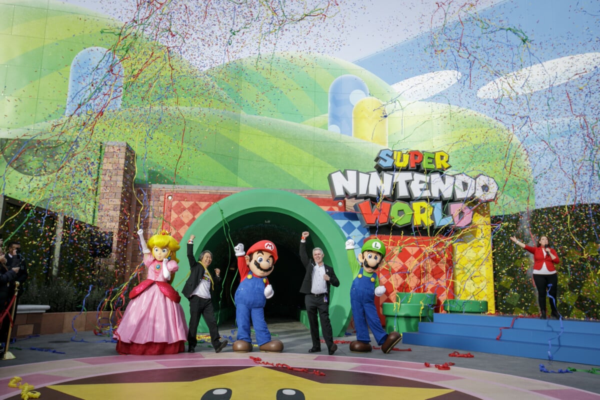 Super Nintendo World. Photo Courtesy Universal Studios Hollywood.