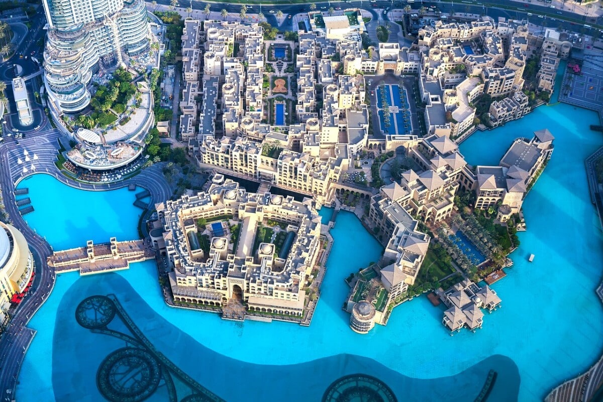 View from Burj Khalifa