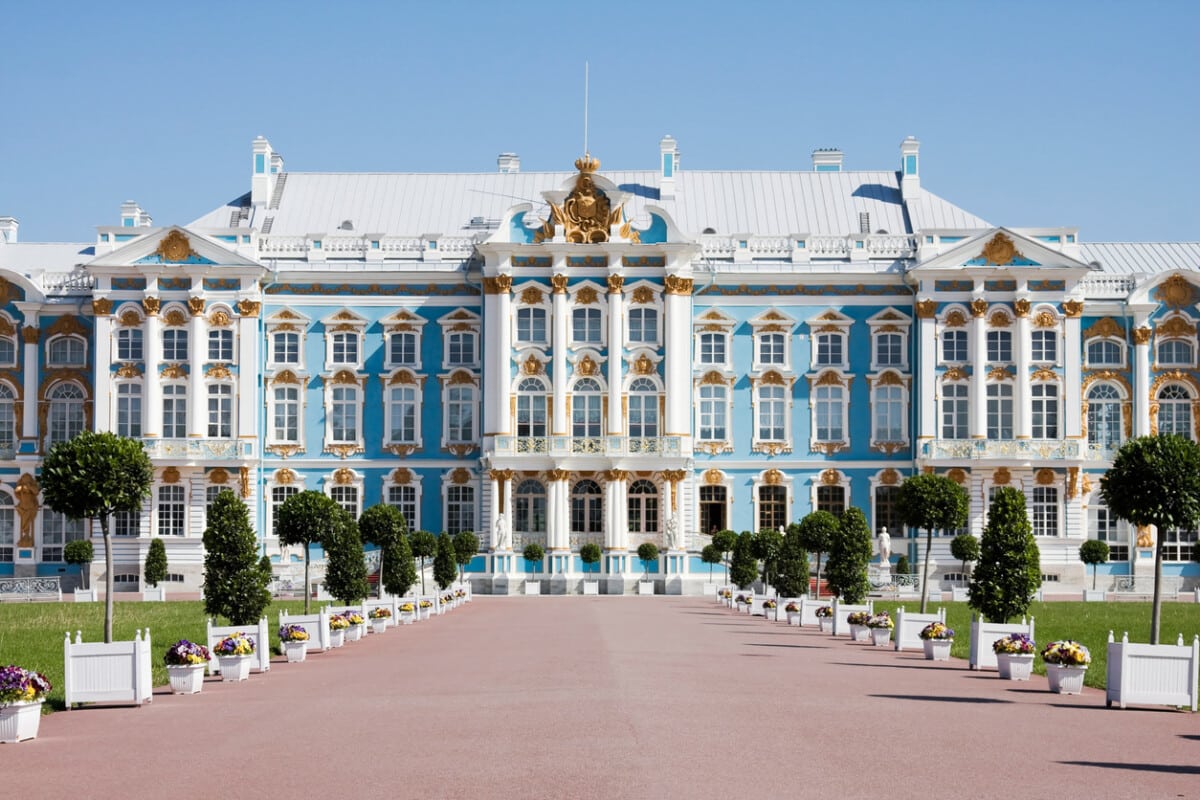 Catherine's Palace in Russia. Photo by chiakto via iStock by Getty Images