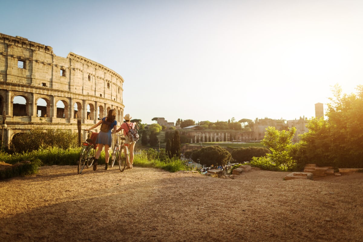 Cycling in Rome