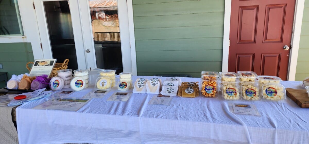 Cheeses from Achadinha Cheese Company.