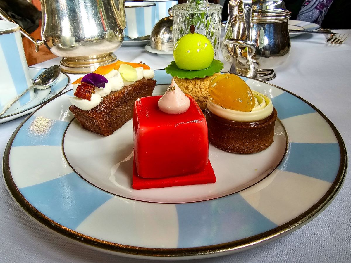 An Afternoon tea at Adare Manor Dessert Tray.