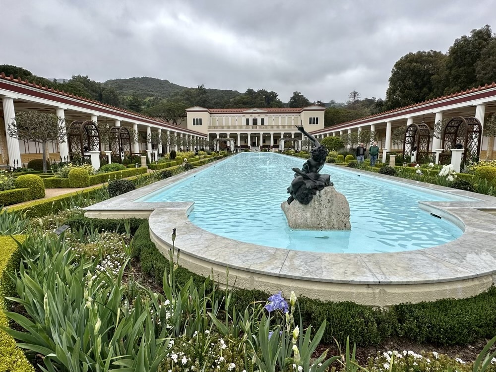 Getty Villa from Outer Peristyle