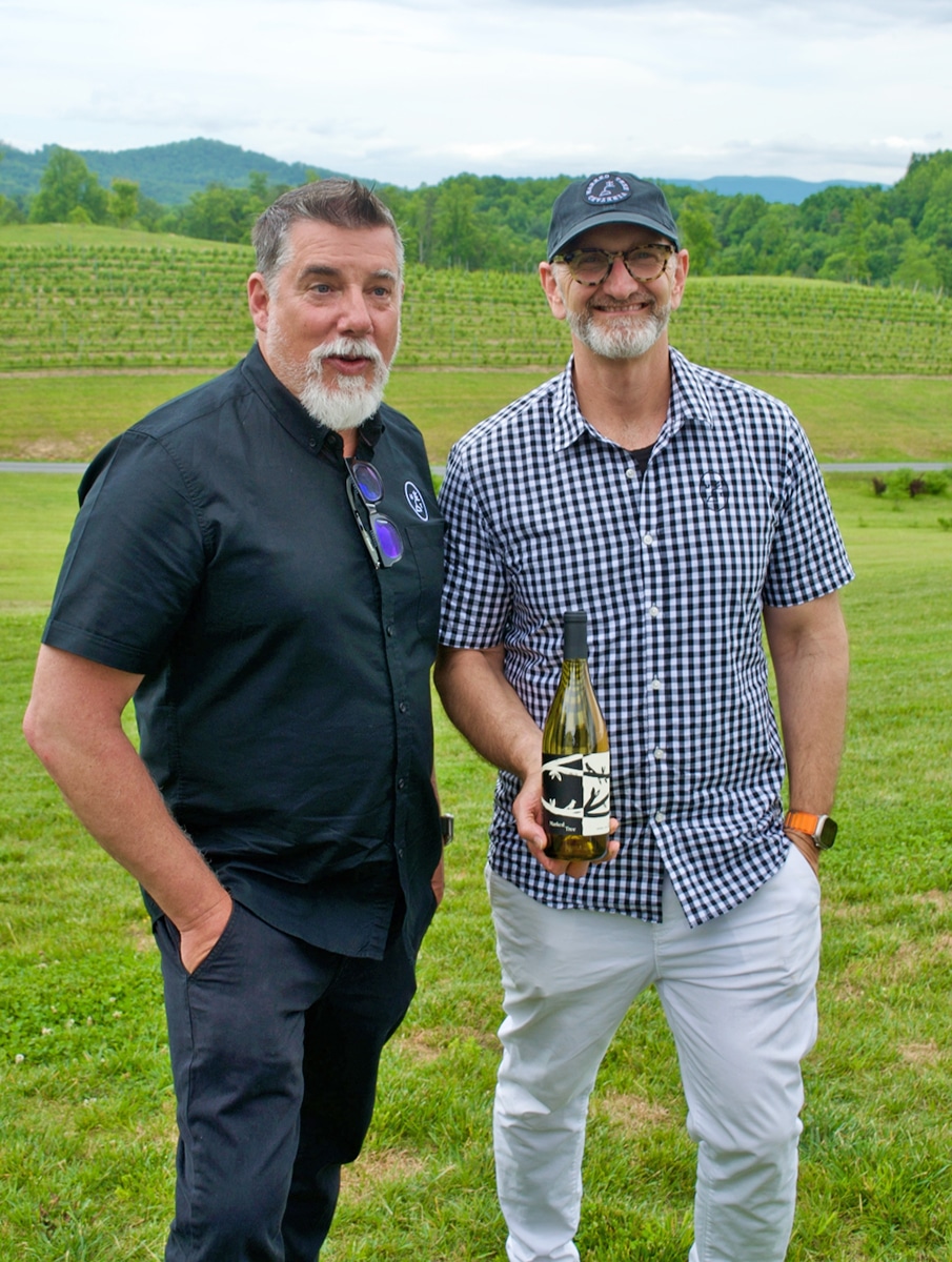 Lance Hiatt and Tim Parks Marked Tree Owners