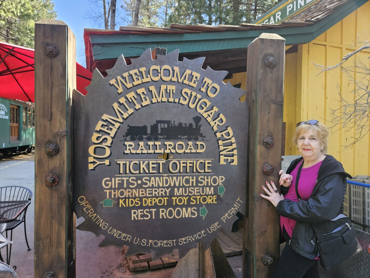 A Journey through Madera County and Yosemite National Park 7 Entrance to Yosemite Sugarpine Railroad.