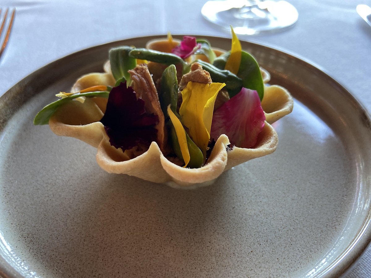Ultimate Guide to 2 Days on Mackinac Island 5 Pheasant Pate Tartlet on Mackinac Island.